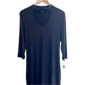 Madison Leigh Black Choker Dress (Size 10) NWT🏷